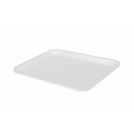 Pct No. 4S White Meat Tray, White 0TF104S00000